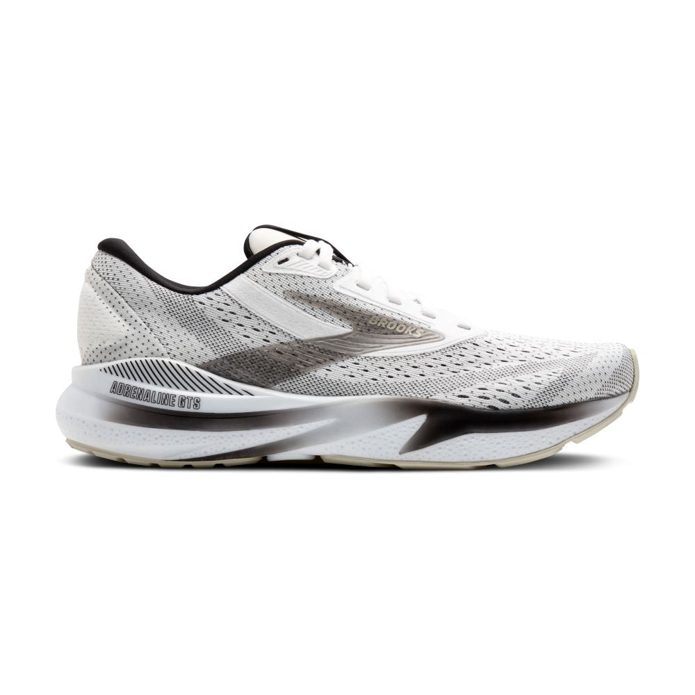 'Brooks' Men's Adrenaline GTS 24 - White / Black / Pelican