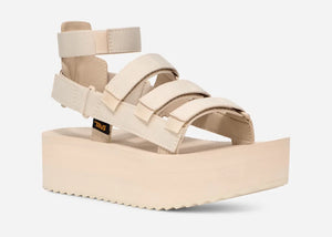 'Teva' Women's Flatform Mevia Sandal - Birch