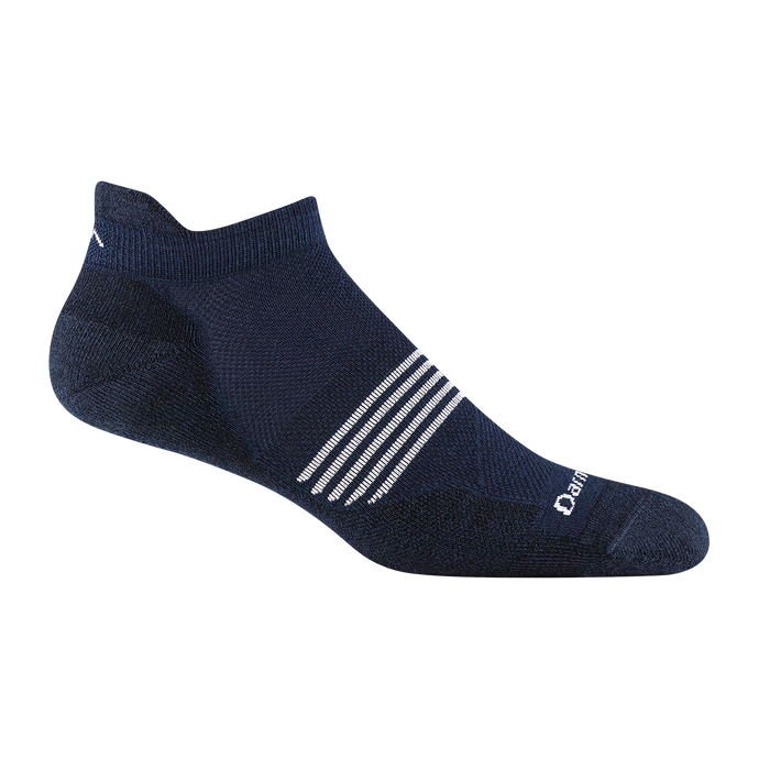 'Darn Tough Vermont' Men's Element No Show Tab Lightweight Running Socks - Eclipse