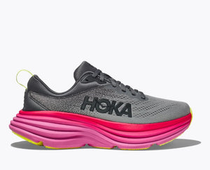 'HOKA' Women's Bondi 8 - Castlerock / Strawberry