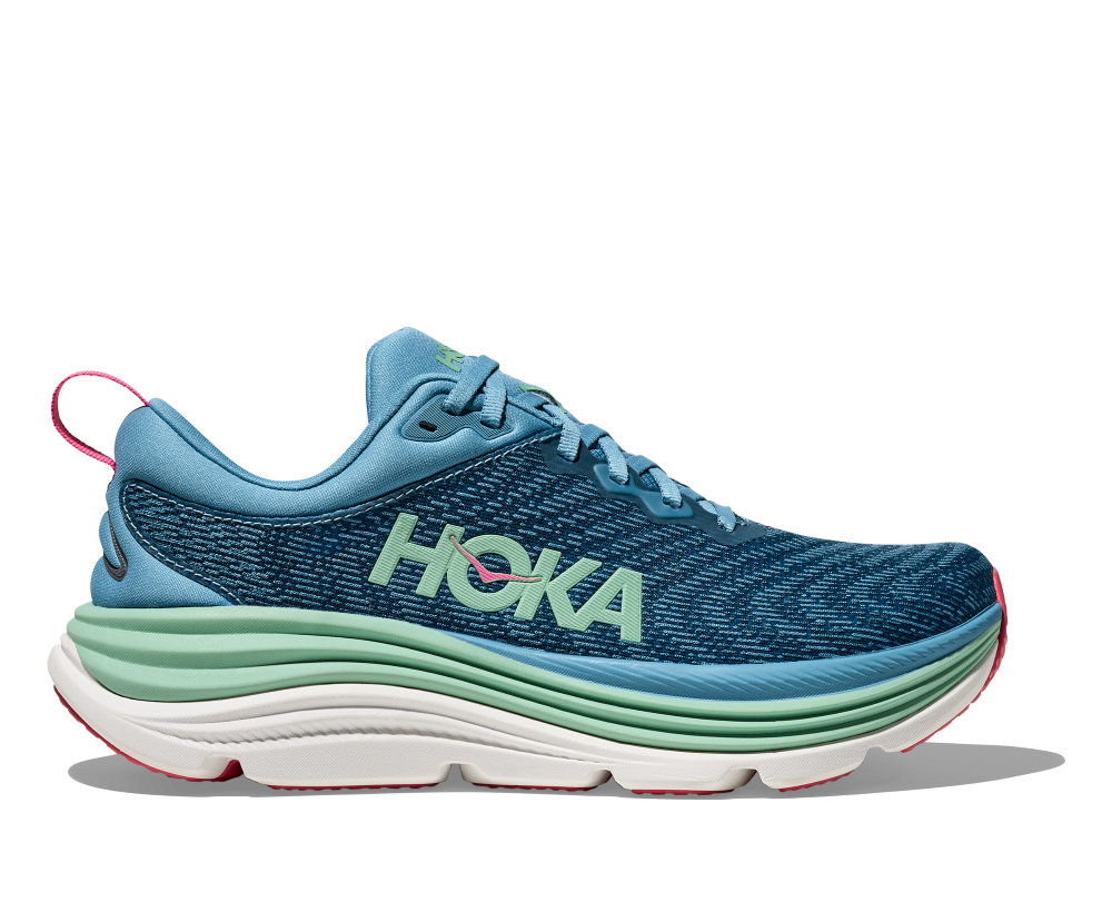 'HOKA' Women's Gaviota 5 - Alpine Blue / Jadeite