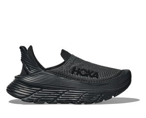 'Hoka' Unisex Restore TC - Black / Black