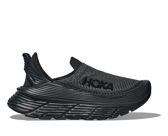 'Hoka' Unisex Restore TC - Black / Black