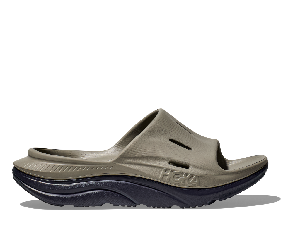 Hoka' Men's Ora Recovery Slide 3 - Varsity Navy / Farro