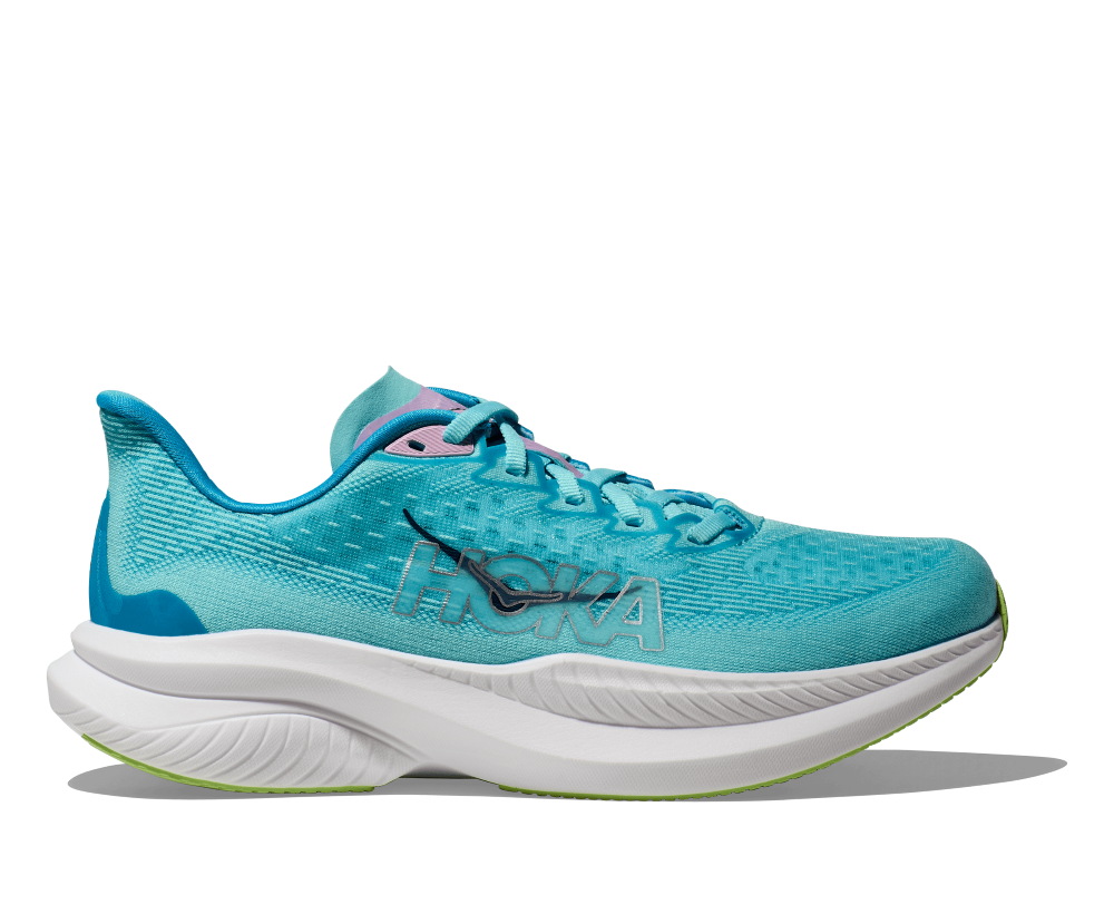 'HOKA' Women's Mach 6 - Cloudless / Waterpark