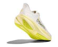 'HOKA' Women's Mach 6 - White / Neon Hoka Citrus