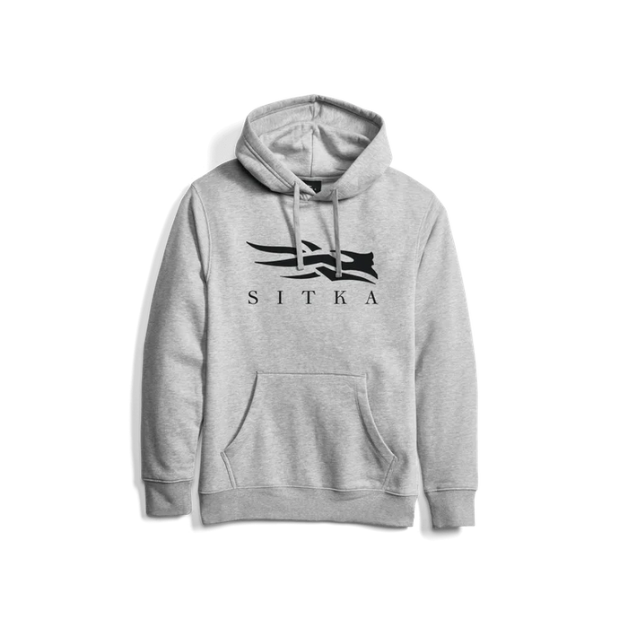 'Sitka' Men's Icon Pullover Hoodie - Heather Grey