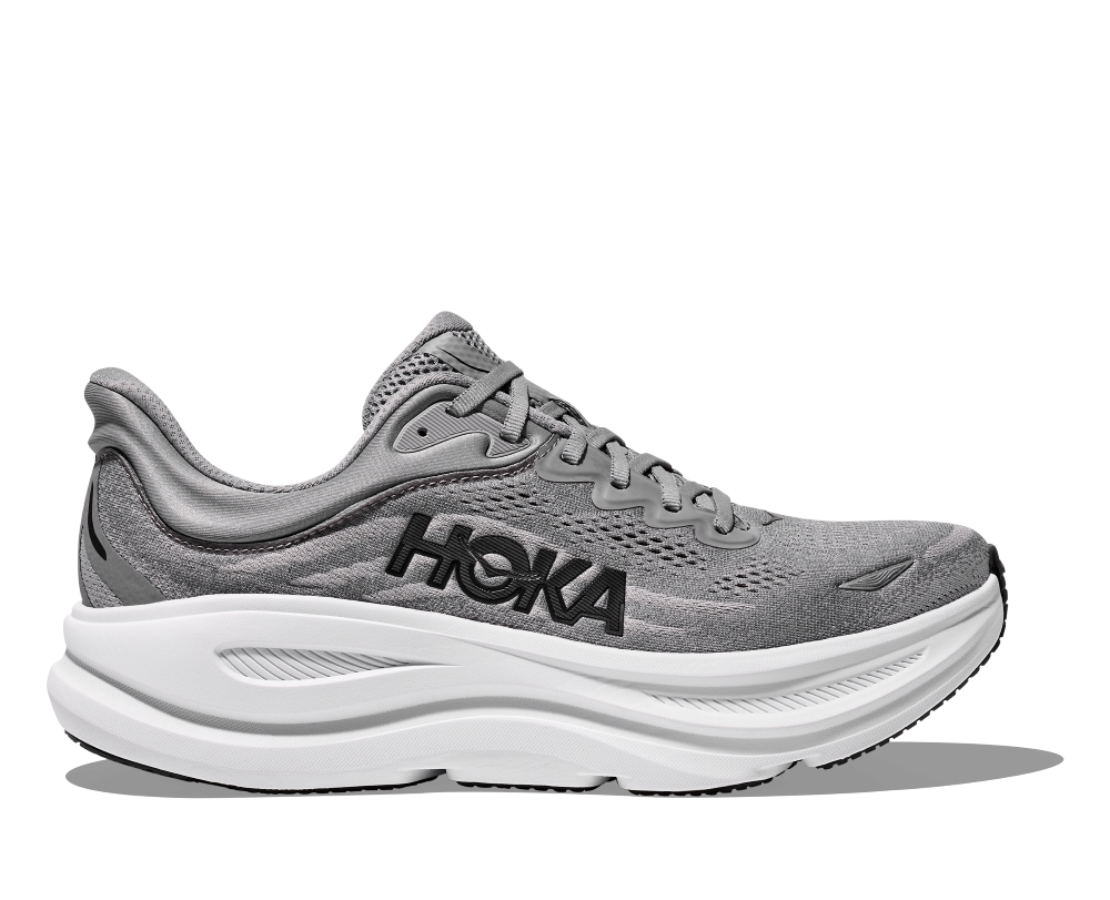 'HOKA' Men's Bondi 9 - Galactic Grey / Stellar