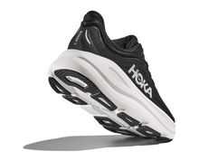 'HOKA' Men's Bondi 9 - Black / White (Wide)