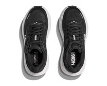 'HOKA' Women's Bondi 9 - Black / White (Wide)