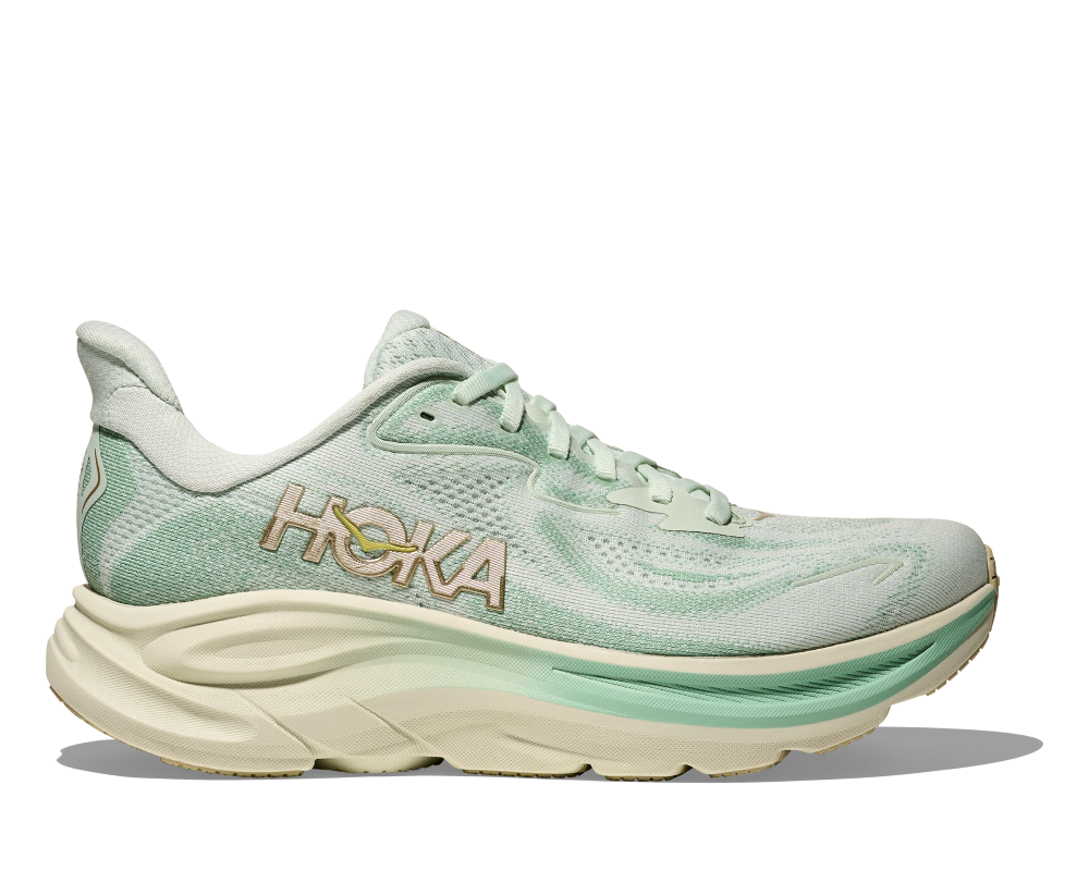 'HOKA' Women's Clifton 10 - Sea Glass / Jadeite