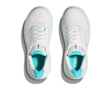 'HOKA' Women's Clifton 10 - White / Cielo Blue