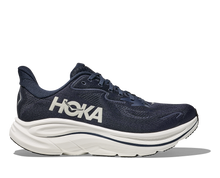 'HOKA' Men's Clifton 10 - Navy / White (Wide)
