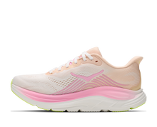 'HOKA' Women's Clifton 11 - Tangerine Glow / White