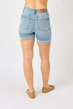 'Judy Blue Jeans' Women's Tummy Control Shorts- Light Blue
