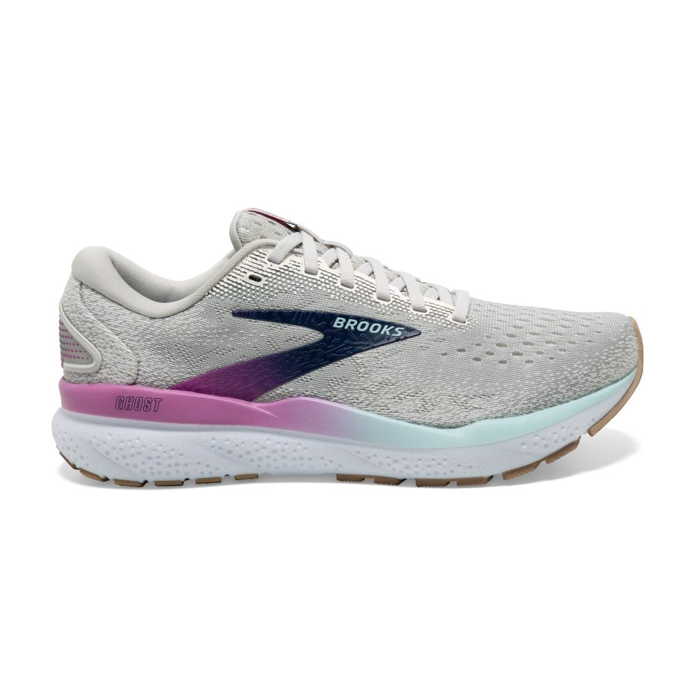 'Brooks' Women's Ghost 16 - White / Grey / Estate Blue