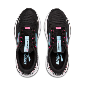 'Brooks' Women's Adrenaline GTS 23 GTX - Black / Knockout Pink / Blue