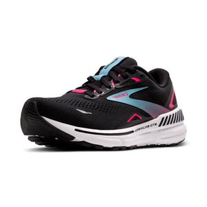 'Brooks' Women's Adrenaline GTS 23 GTX - Black / Knockout Pink / Blue