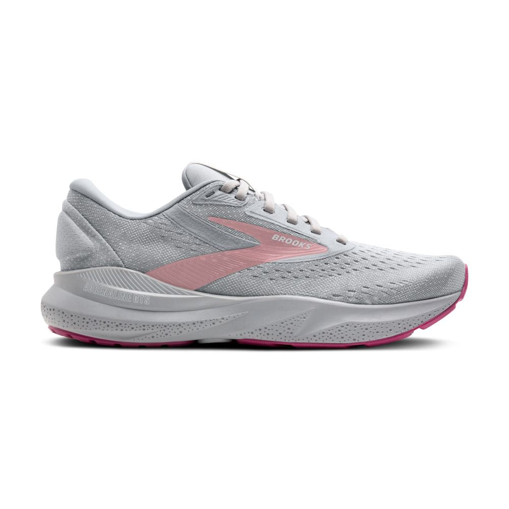 'Brooks' Women' Adrenaline GTS 24 - Alloy / White / Zephyr