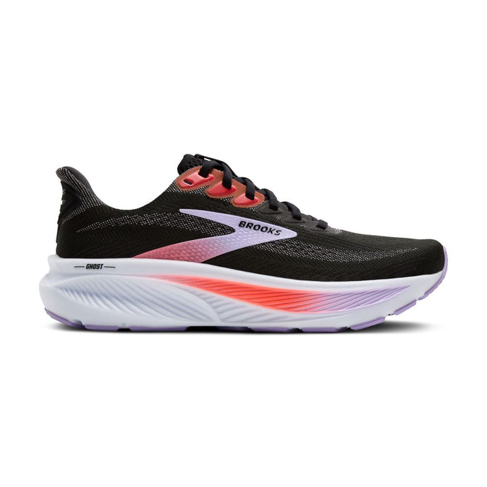'Brooks' Women's Ghost 17 - Black / Purple / Coral