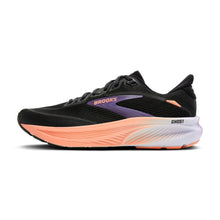 'Brooks' Women's Ghost 18 - Black / Mulled Grape / Peach
