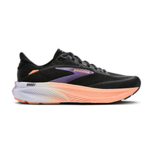 'Brooks' Women's Ghost 18 - Black / Mulled Grape / Peach