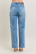 'Judy Blue Jeans' Women's Petite Morning Mist Mid Rise Tummy Control Straight Leg - Medium Wash