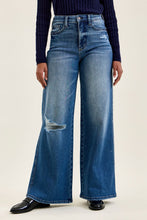 'Judy Blue Jeans' Women's Lux Retro Wide Legged Jeans - Medium Wash