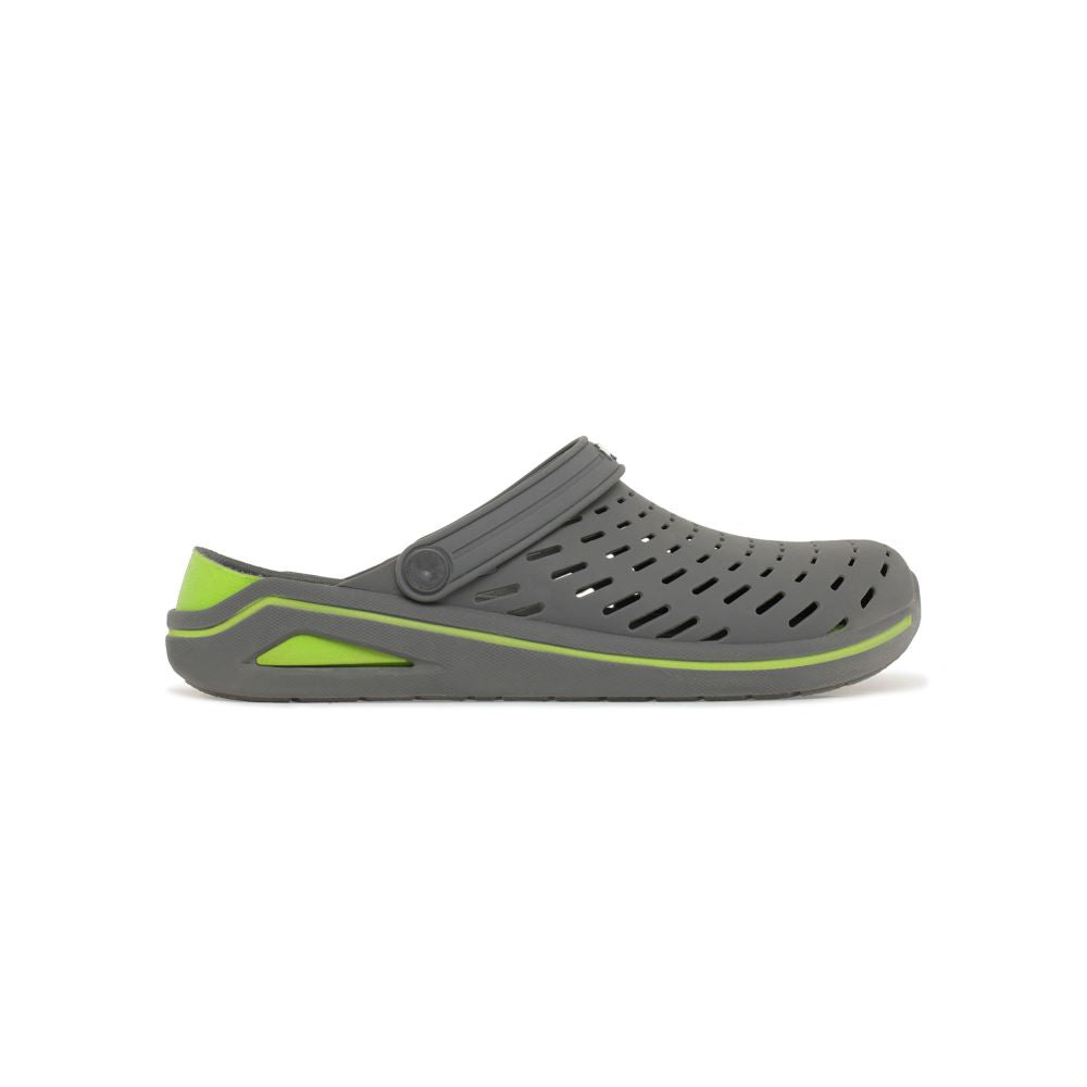 'Oceania' Men's Wakeboard Clog - Grey / Green