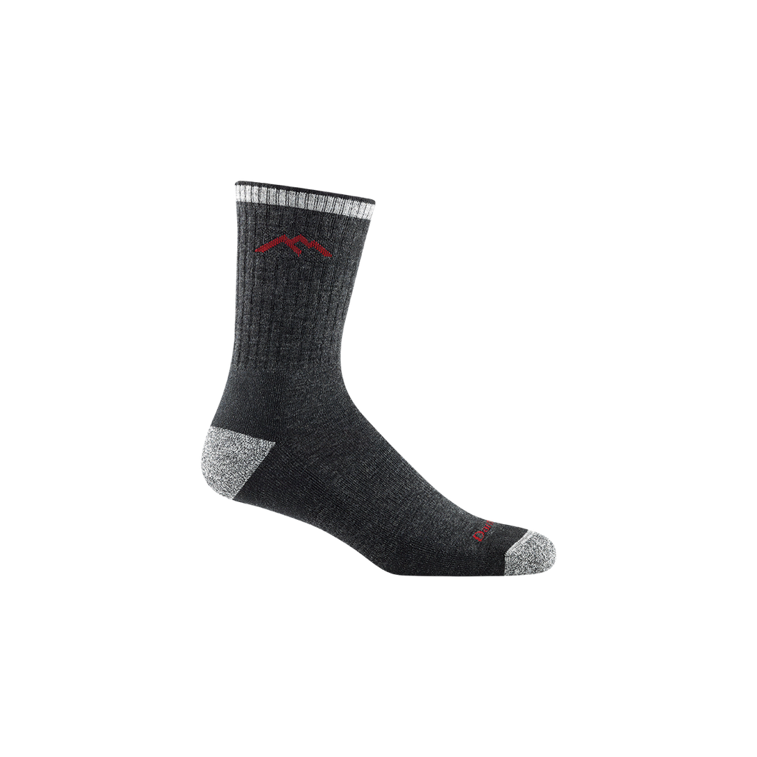 'Darn Tough Vermont' Men's Merino Wool Micro Crew Socks - Black