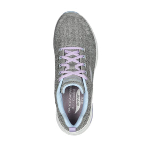 'Skechers' Women's Arch Fit-Comfy Wave - Charcoal / Lavender