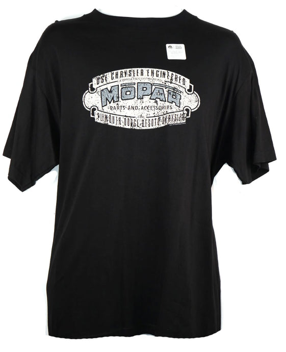 'David Carey' Men's Mopar 1937 Logo T-Shirt - Black