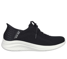 'Skechers' Women's Ultra Flex 3.0-Brilliant Path Slip-ins - Black / White