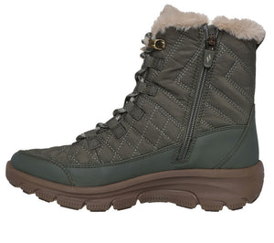 'Skechers' Women's Easy Going Boots - Olive