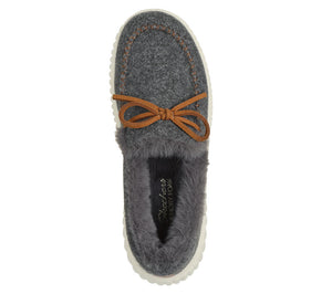 'Skechers' Women's Cozy Ojai Slippers - Dark Grey