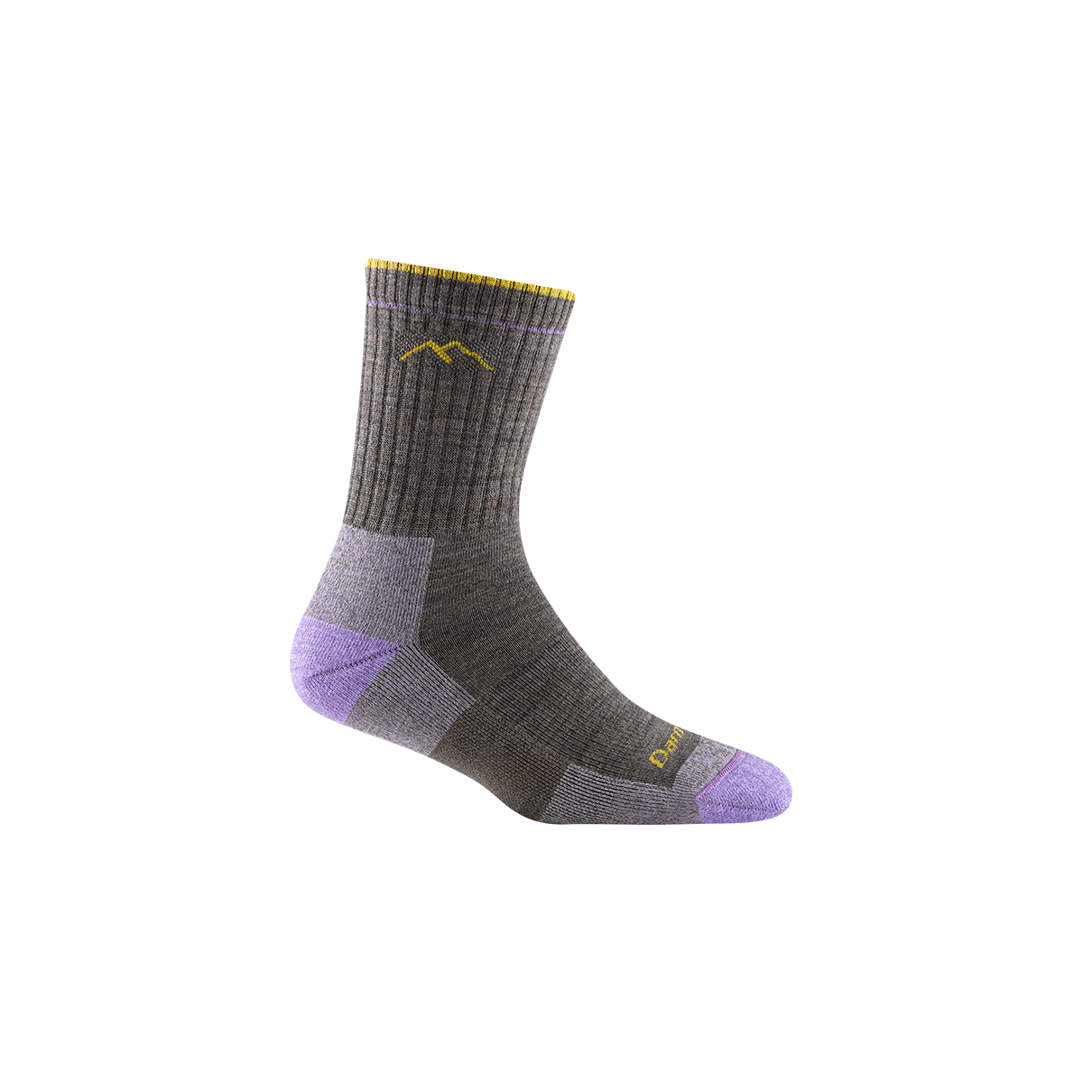'Darn Tough Vermont' Women's Micro Hiker Crew Socks - Taupe