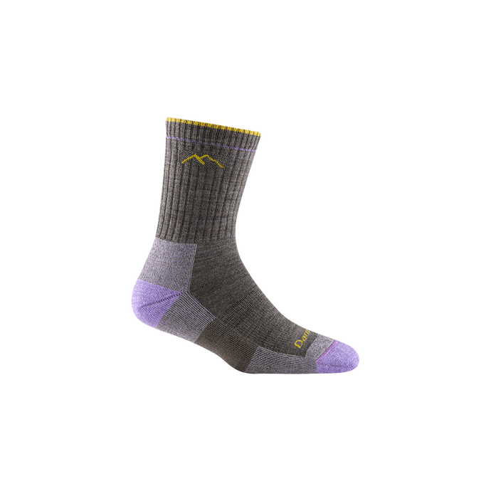 'Darn Tough Vermont' Women's Micro Hiker Crew Socks - Taupe