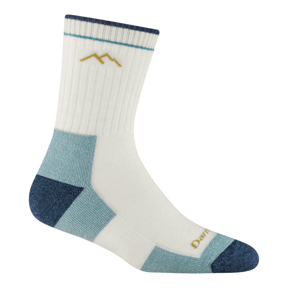 'Darn Tough Vermont' Women's Micro Hiker Crew Socks - White