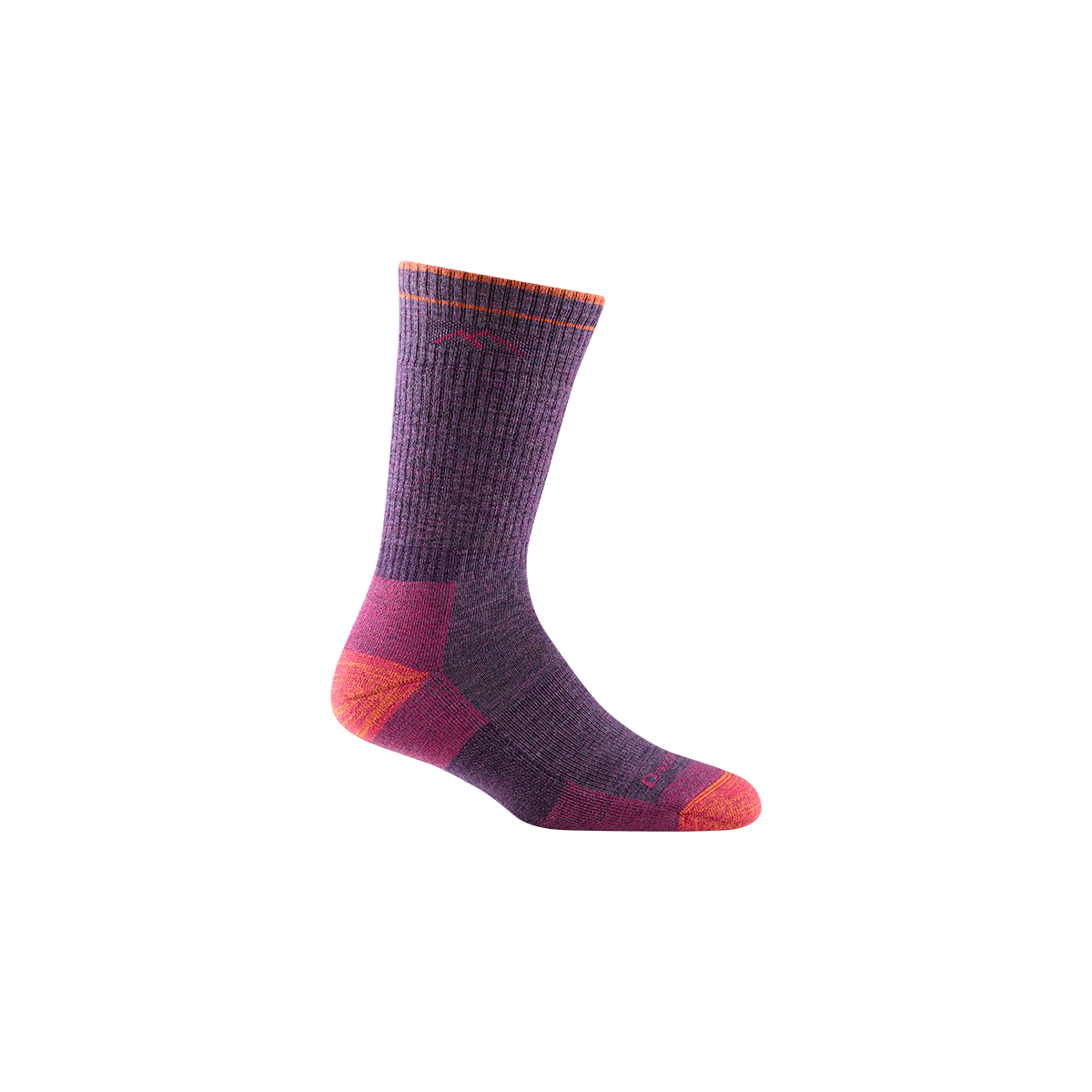 'Darn Tough Vermont' Women's Hiker Boot Midweight Hiking Socks - Plum Heather
