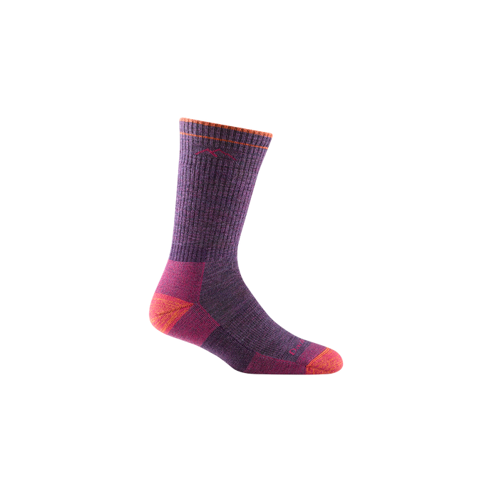 'Darn Tough Vermont' Women's Hiker Boot Midweight Hiking Socks - Plum Heather