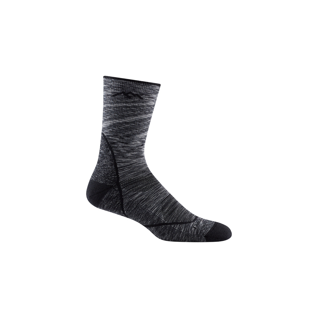 'Darn Tough Vermont' Men's Light Hiker Micro Crew Lightweight Hiking Socks - Grey