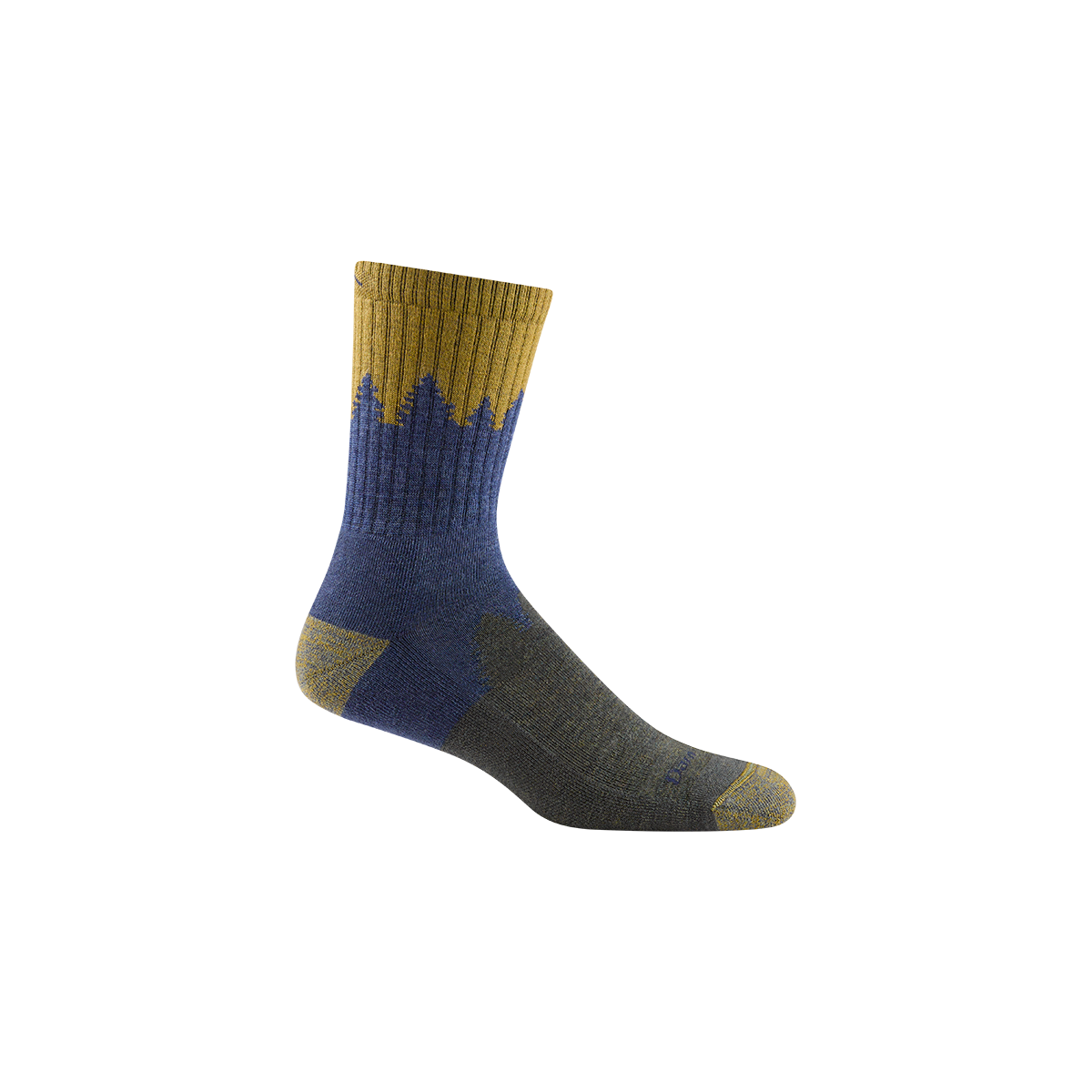 'Darn Tough Vermont' Men's #2 Micro Midweight Crew Socks - Denim