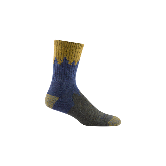 'Darn Tough Vermont' Men's #2 Micro Midweight Crew Socks - Denim