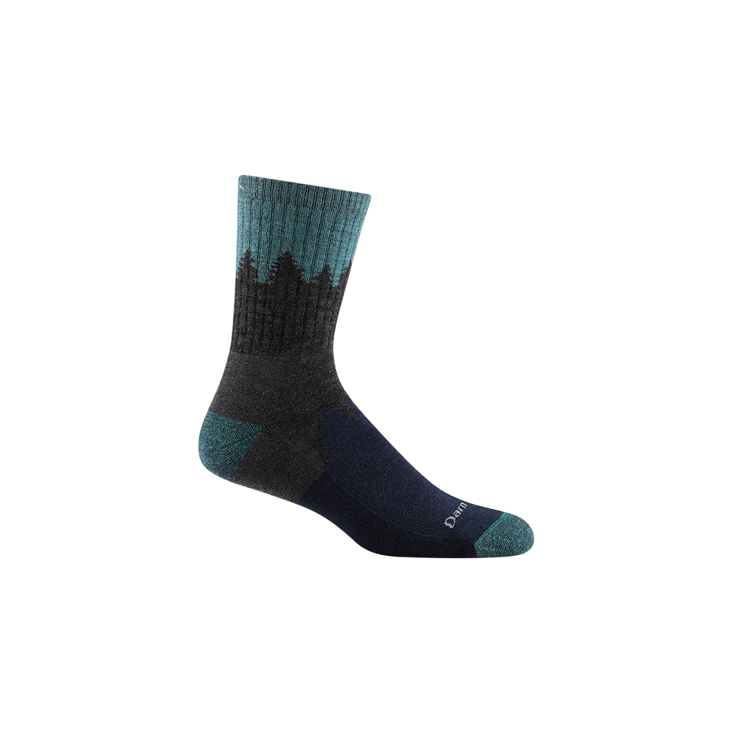 'Darn Tough Vermont' Men's #2 Micro Midweight Crew Socks - Grey