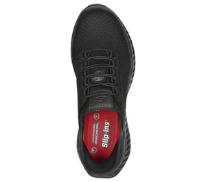 'Skechers' Men's Slip-ins Work: Tilido-Fletchit EH Comp Toe - Black (Wide)