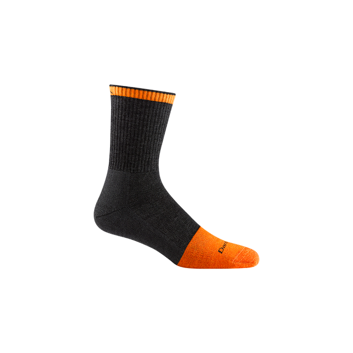 'Darn Tough Vermont' Men's Steely Micro Crew Socks - Graphite
