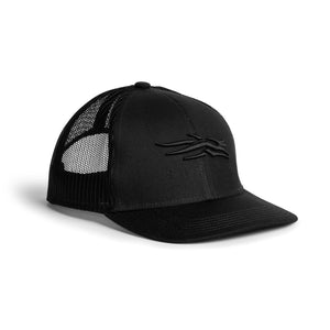 'Sitka' Icon Mid Pro Trucker Cap - Basic Black