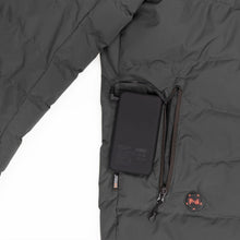 'Fieldsheer' Men's Crest Heated Jacket - Black