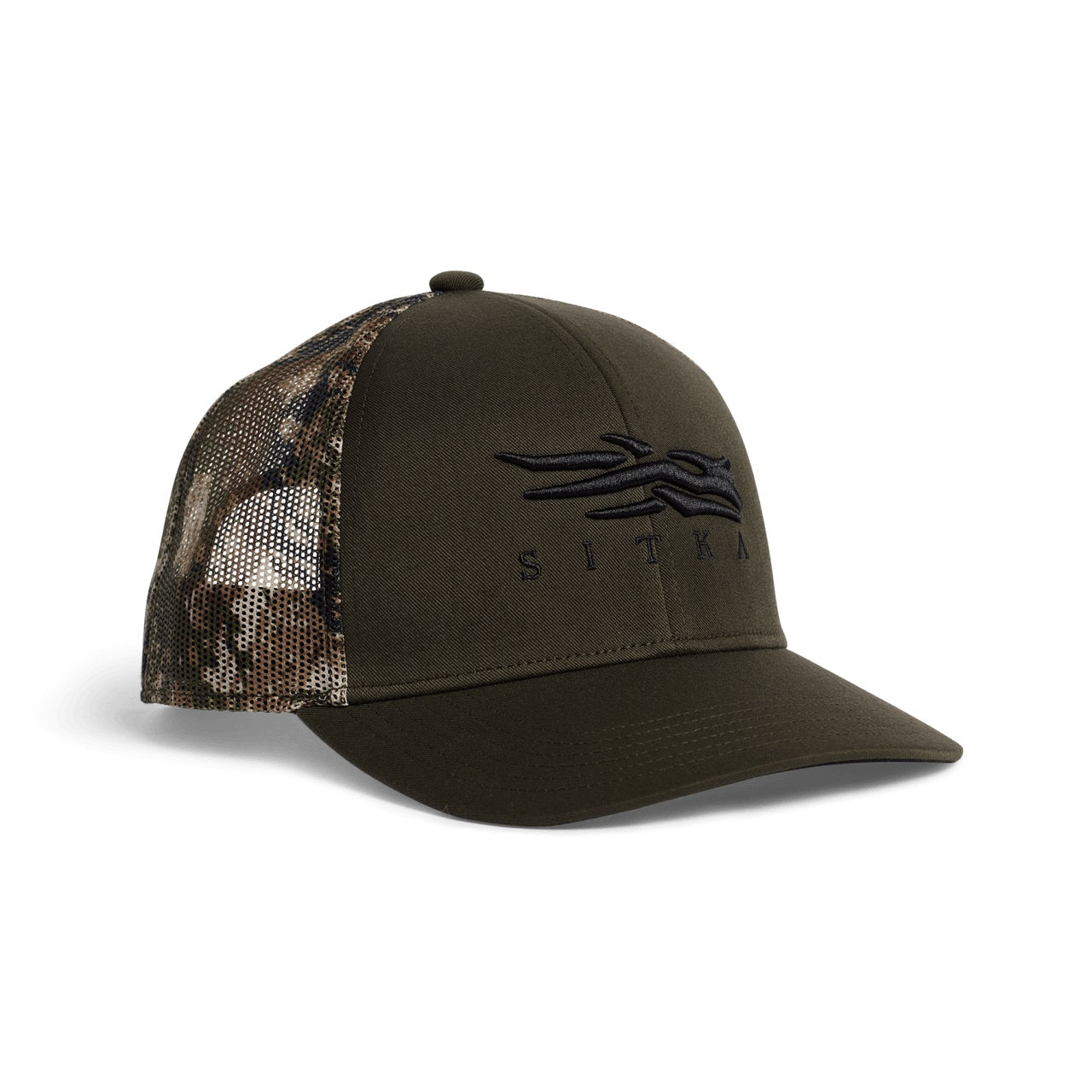 'Sitka' Men's Icon Subalpine Mid Pro Trucker Cap - Deep Lichen