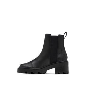 'Sorel' Women's Joan Now™ WP Chelsea Bootie - Black / Black